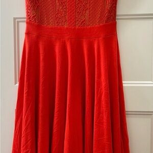 BodyFlirt Red Lace Dress